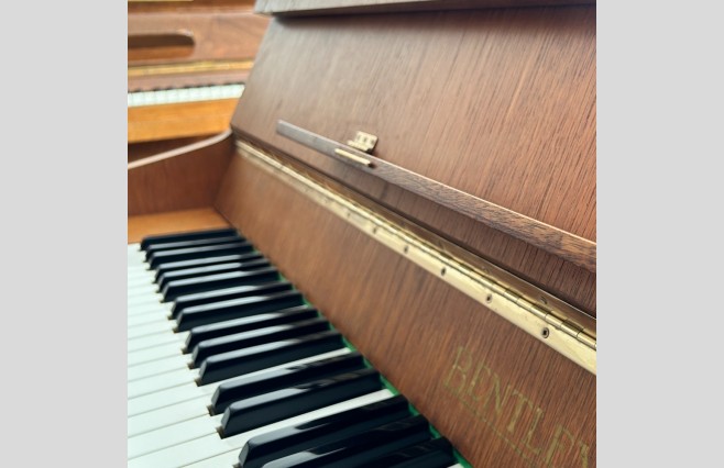 Bentley Satin Teak 108 Upright Piano, Used - All Inclusive Premium Package (SN:132310) - Image 12